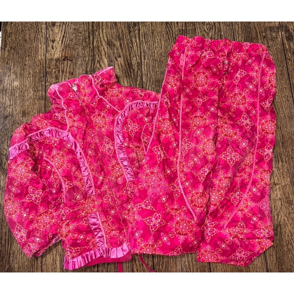 Obermeyer Other - Vintage Obermeyer Girls Size 4 Matching Ski Jacket and Pants Set Snow Winter